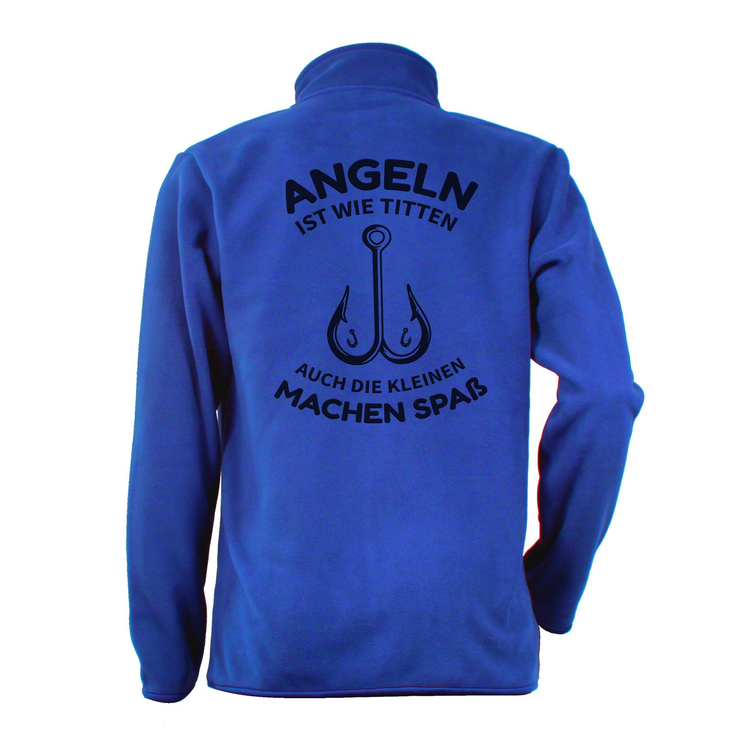 Angeln ist wie Titten Fleece Jacke - aqua-wave.de