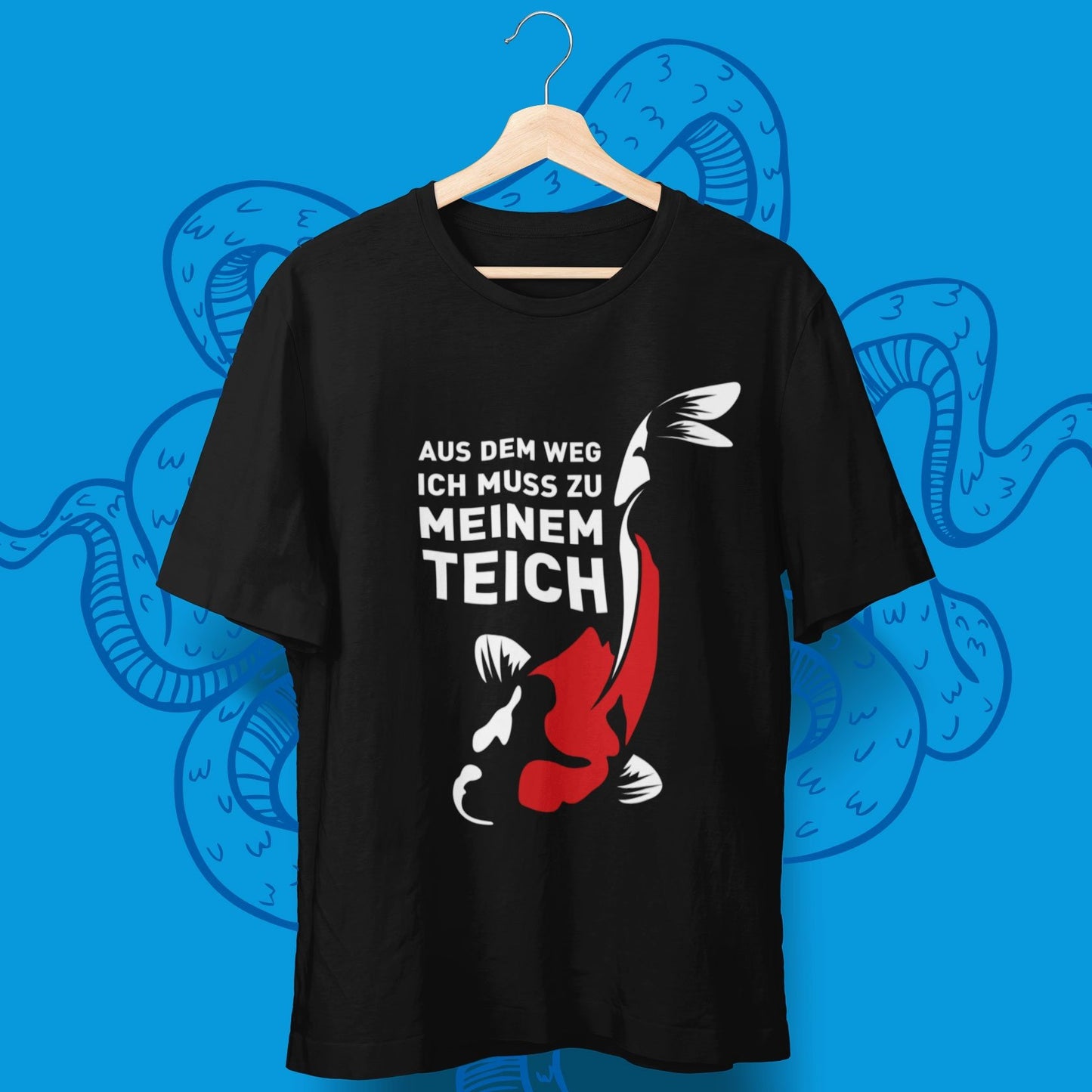 Ich Muss Zu Meinem Teich T-Shirt - aqua-wave.de