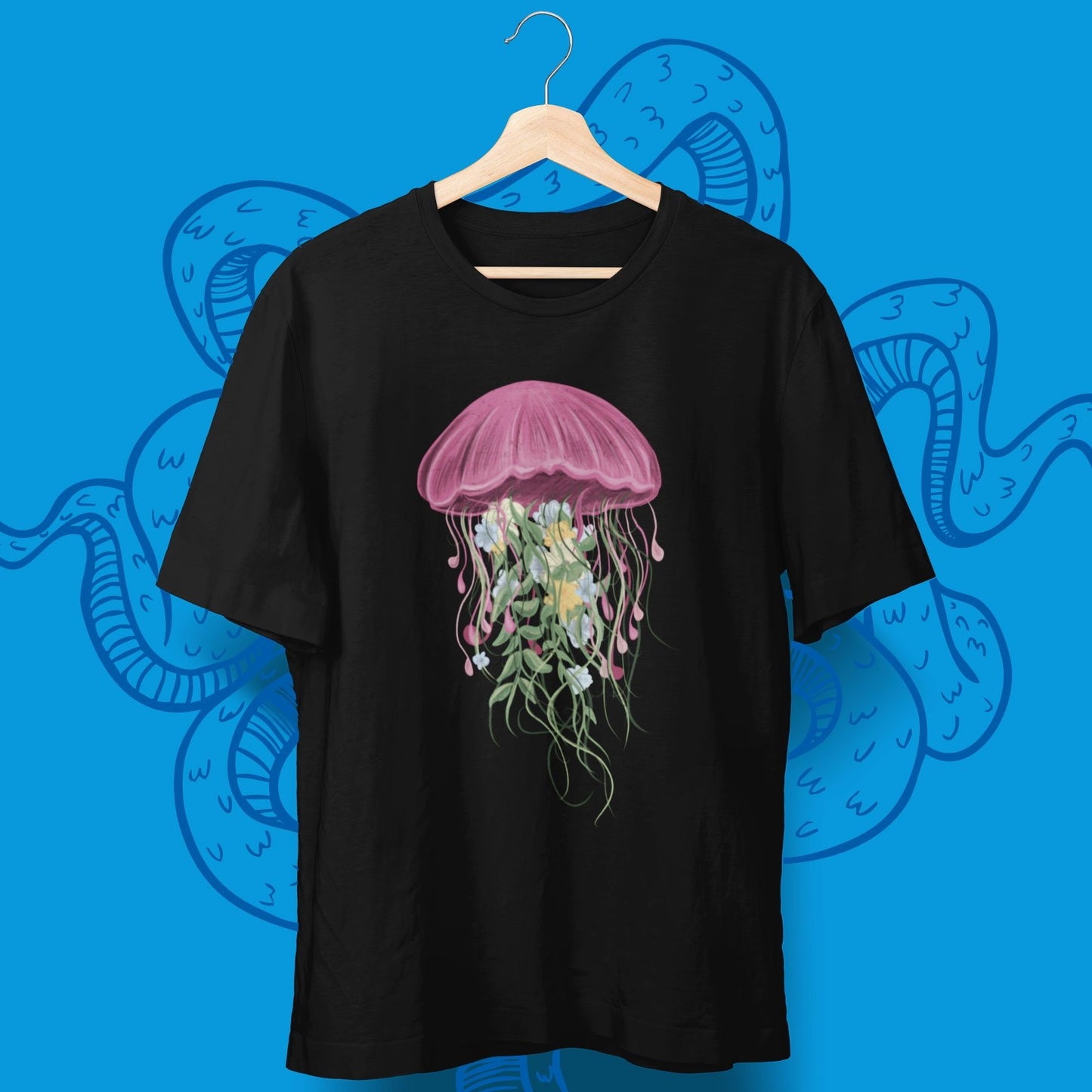 Bunte Qualle T-Shirt - aqua-wave.de