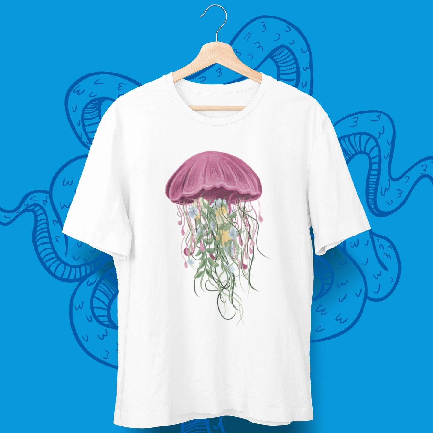 Bunte Qualle T-Shirt - aqua-wave.de