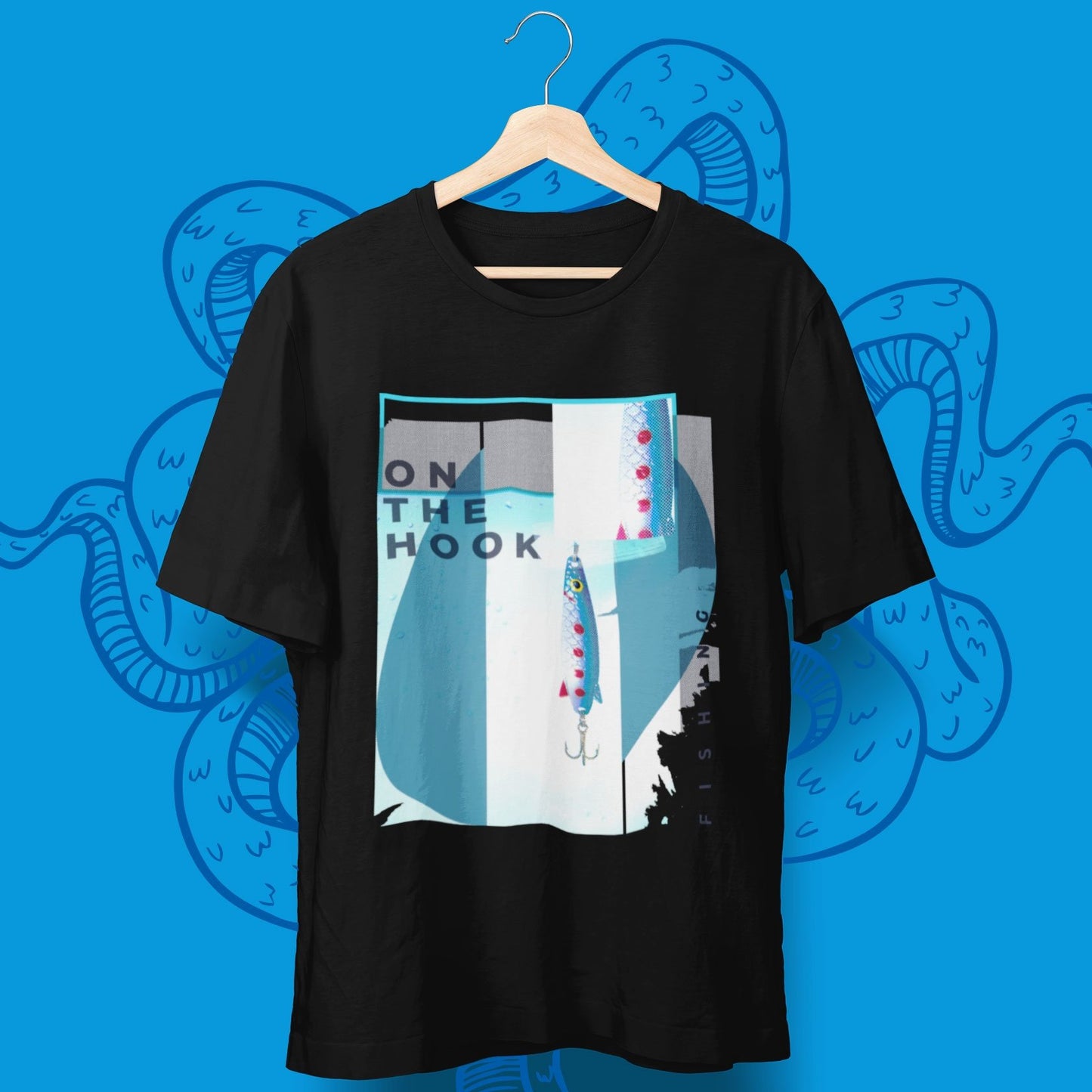 On The Hook Fischen T-Shirt - aqua-wave.de
