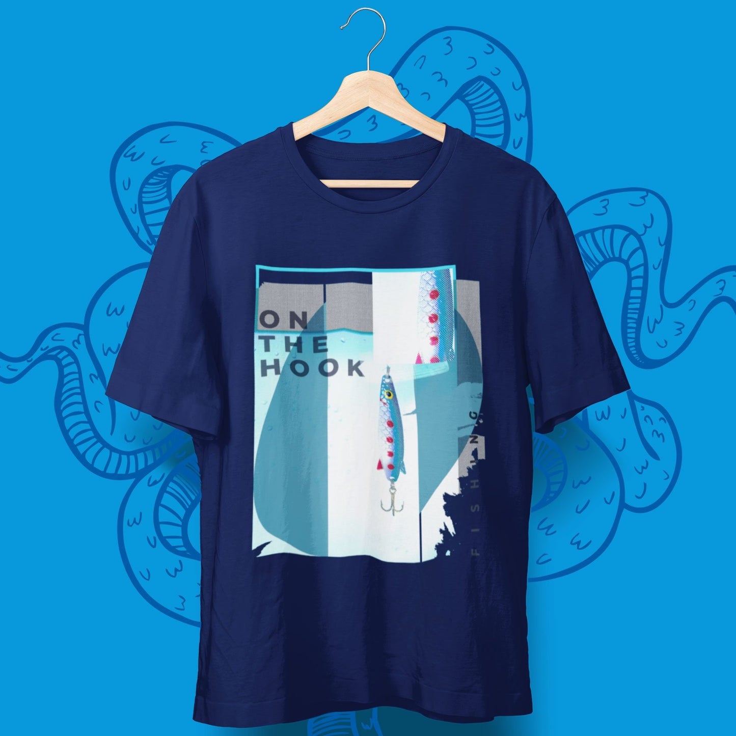 On The Hook Fischen T-Shirt - aqua-wave.de