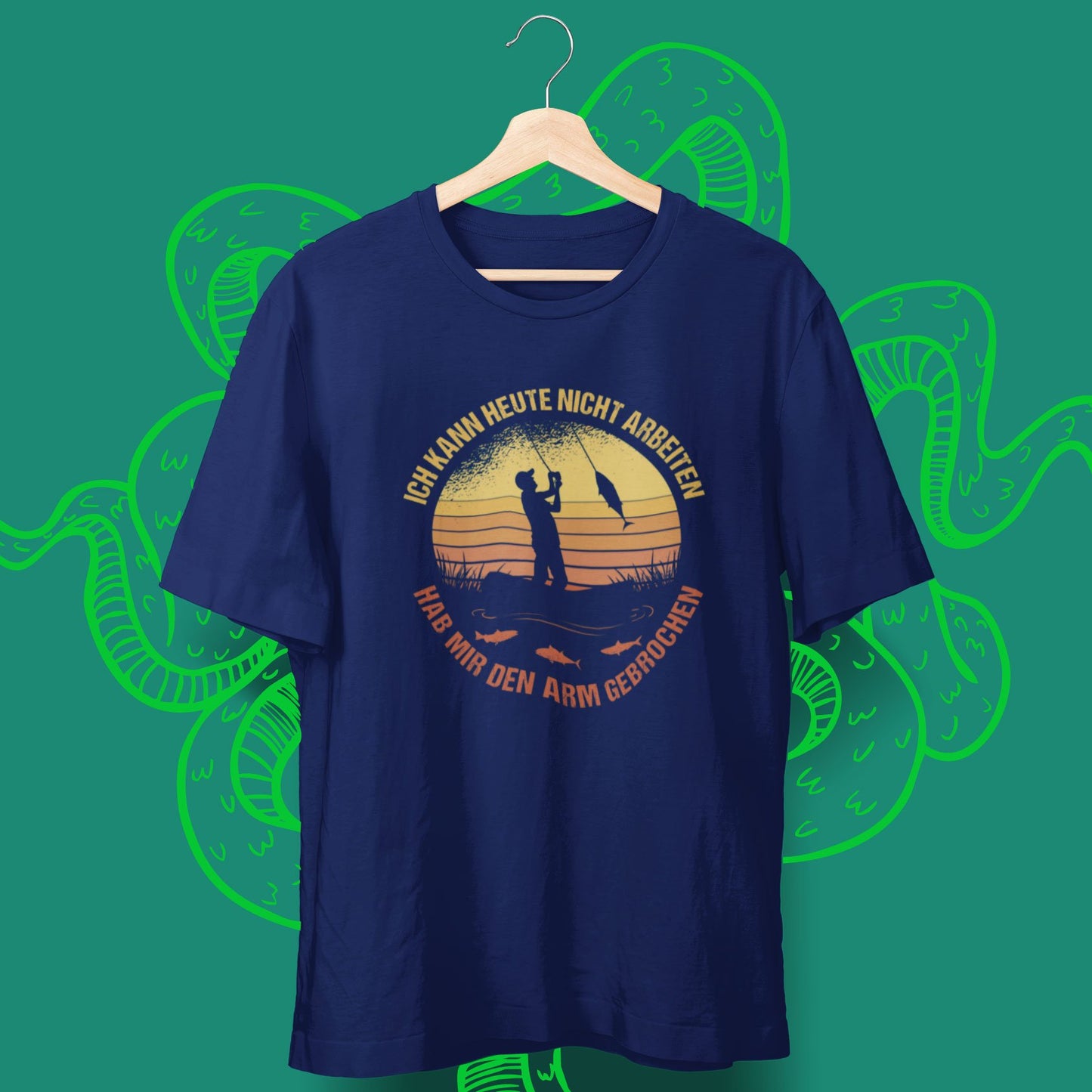 Ich kann heute nicht Arbeiten T-Shirt - aqua-wave.de
