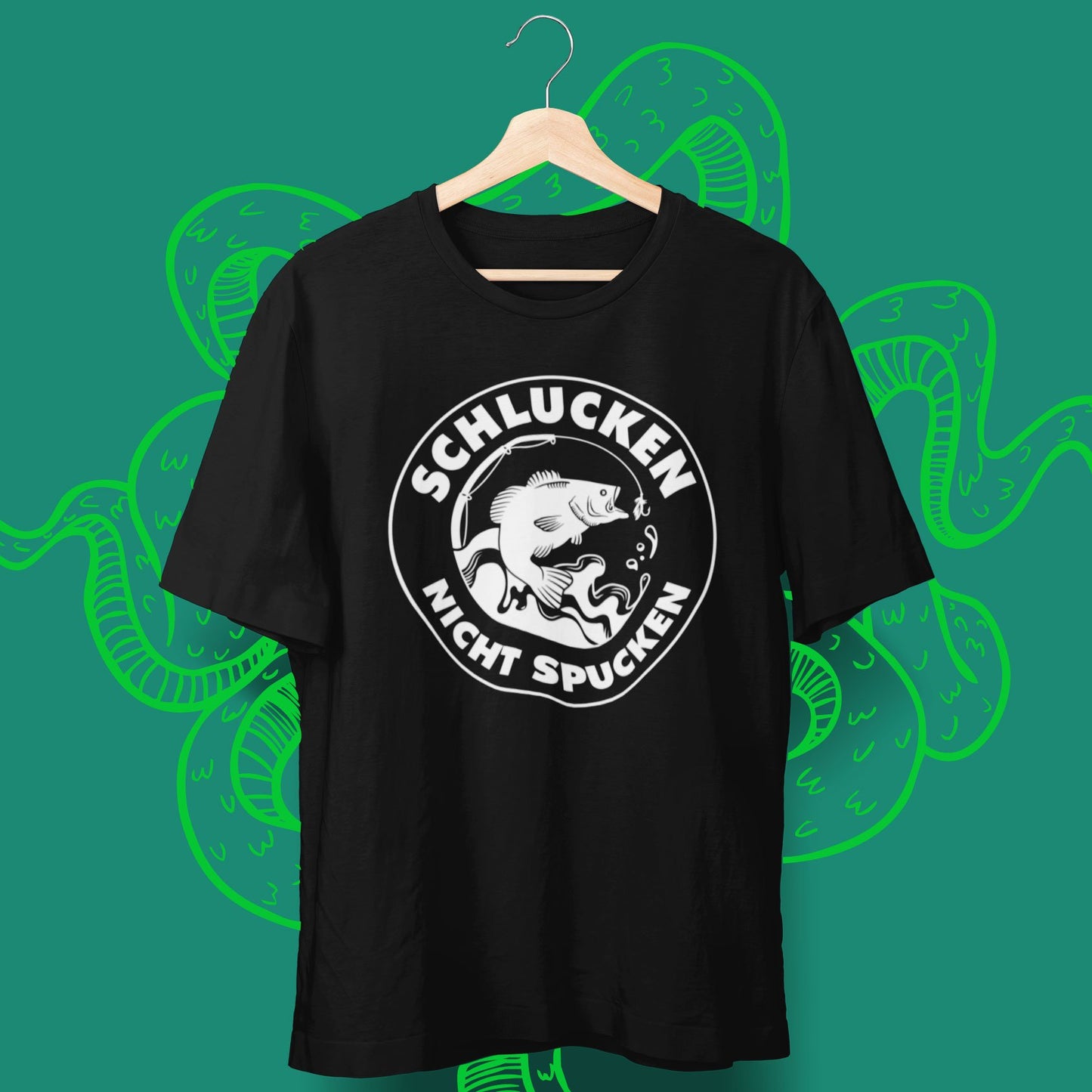 Schlucken nicht spucken T-Shirt - aqua-wave.de