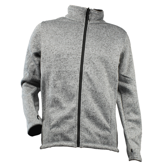 Strickfleece Jacke mit Anker und Seemannsknoten "Ahoi" - aqua-wave.de