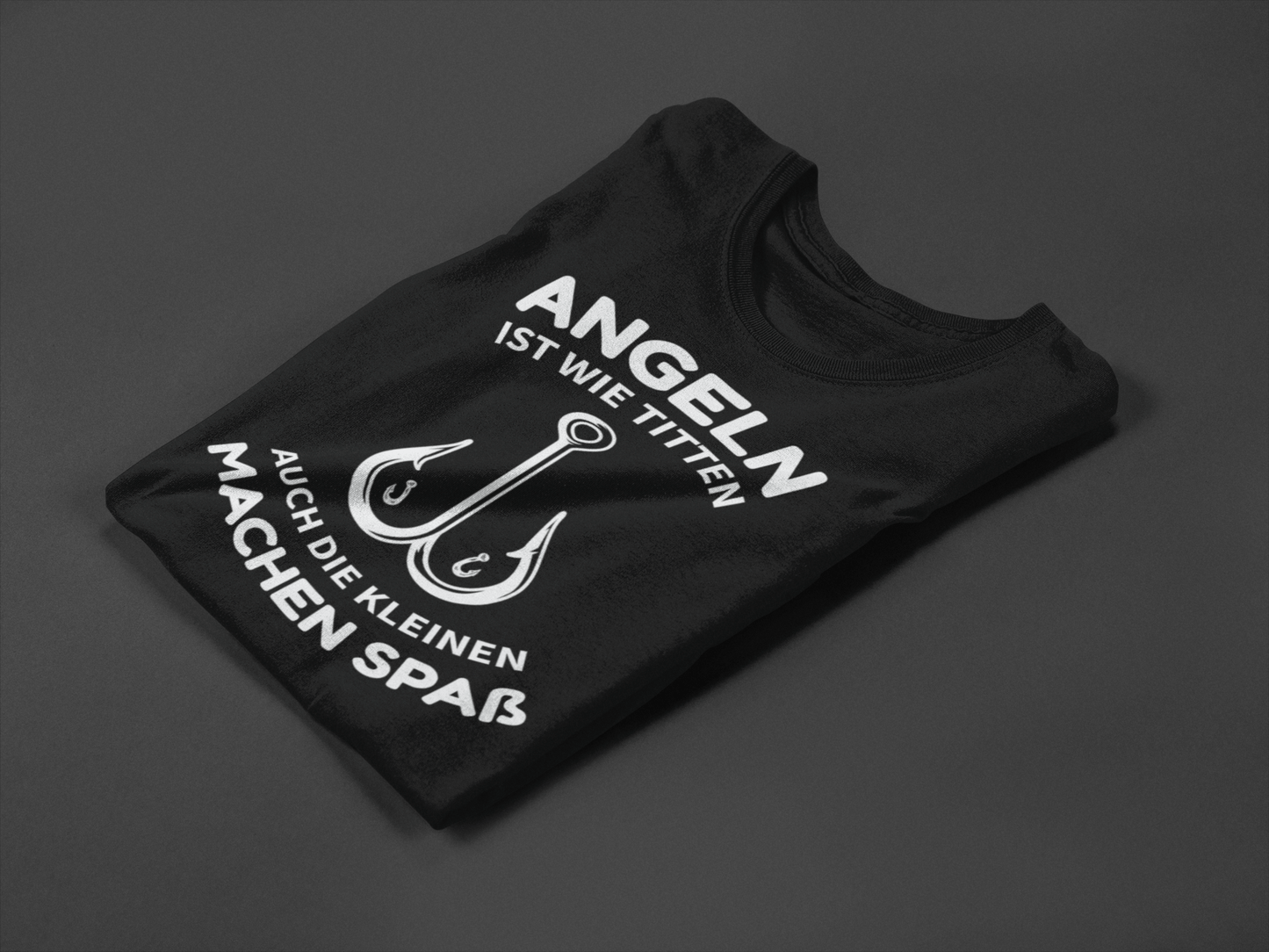 Angeln ist wie Titten T-Shirt - aqua-wave.de