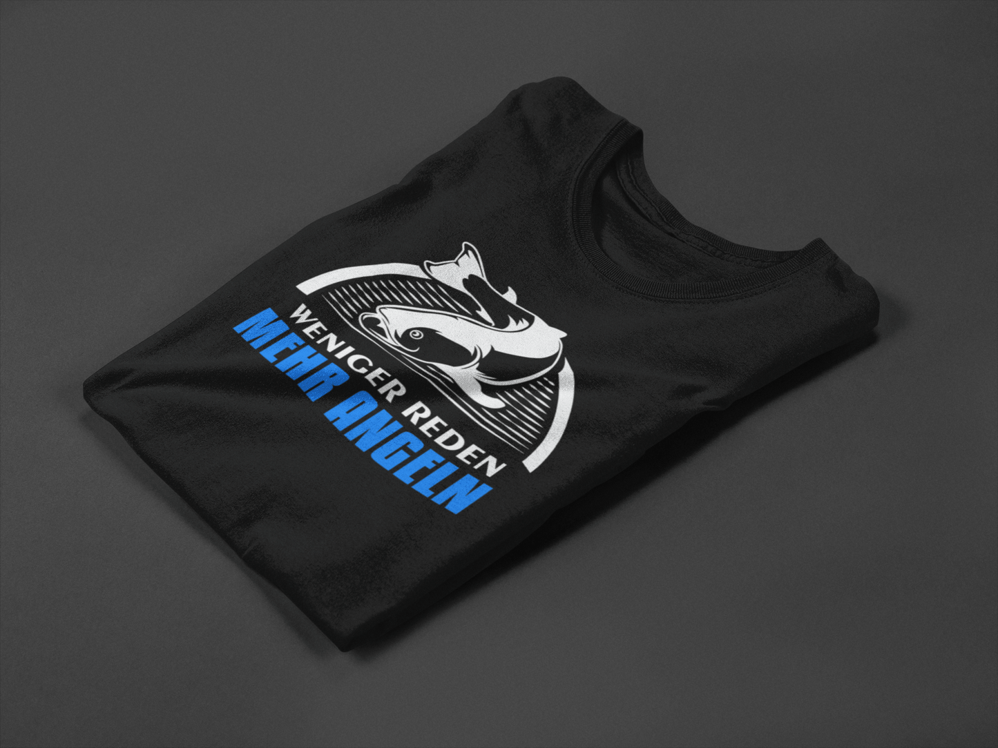 Weniger reden mehr angeln T-Shirt - aqua-wave.de