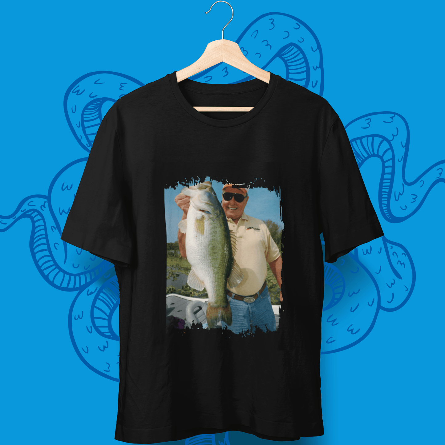Personalisierbares Foto T-Shirt Hochformat - aqua-wave.de
