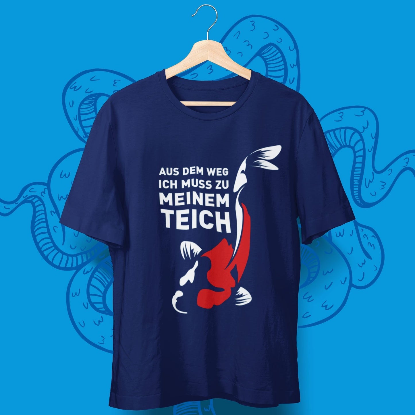 Ich Muss Zu Meinem Teich T-Shirt - aqua-wave.de
