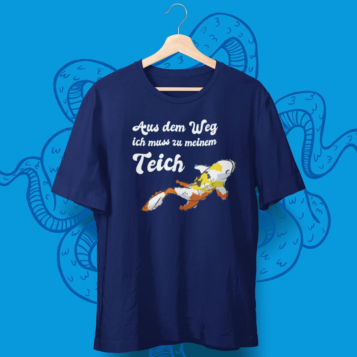 Aus Dem Weg Ich Muss Zu Meinem Teich T-Shirt - aqua-wave.de