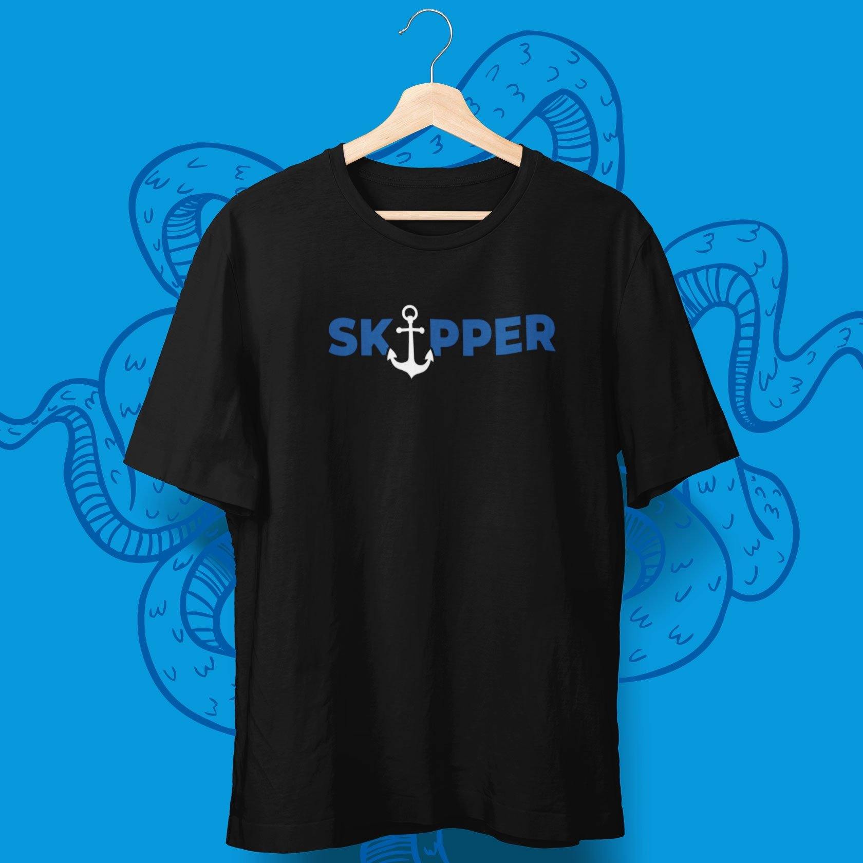 T-Shirt "Skipper" mit Anker - aqua-wave.de