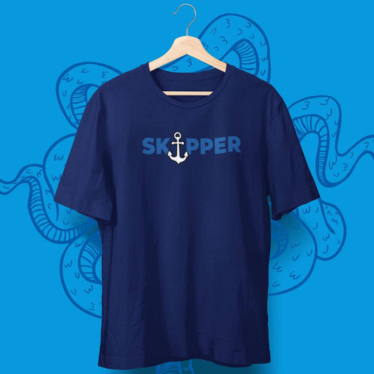T-Shirt "Skipper" mit Anker - aqua-wave.de