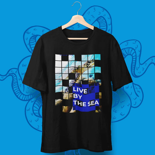 Live By The Sea T-Shirt - aqua-wave.de