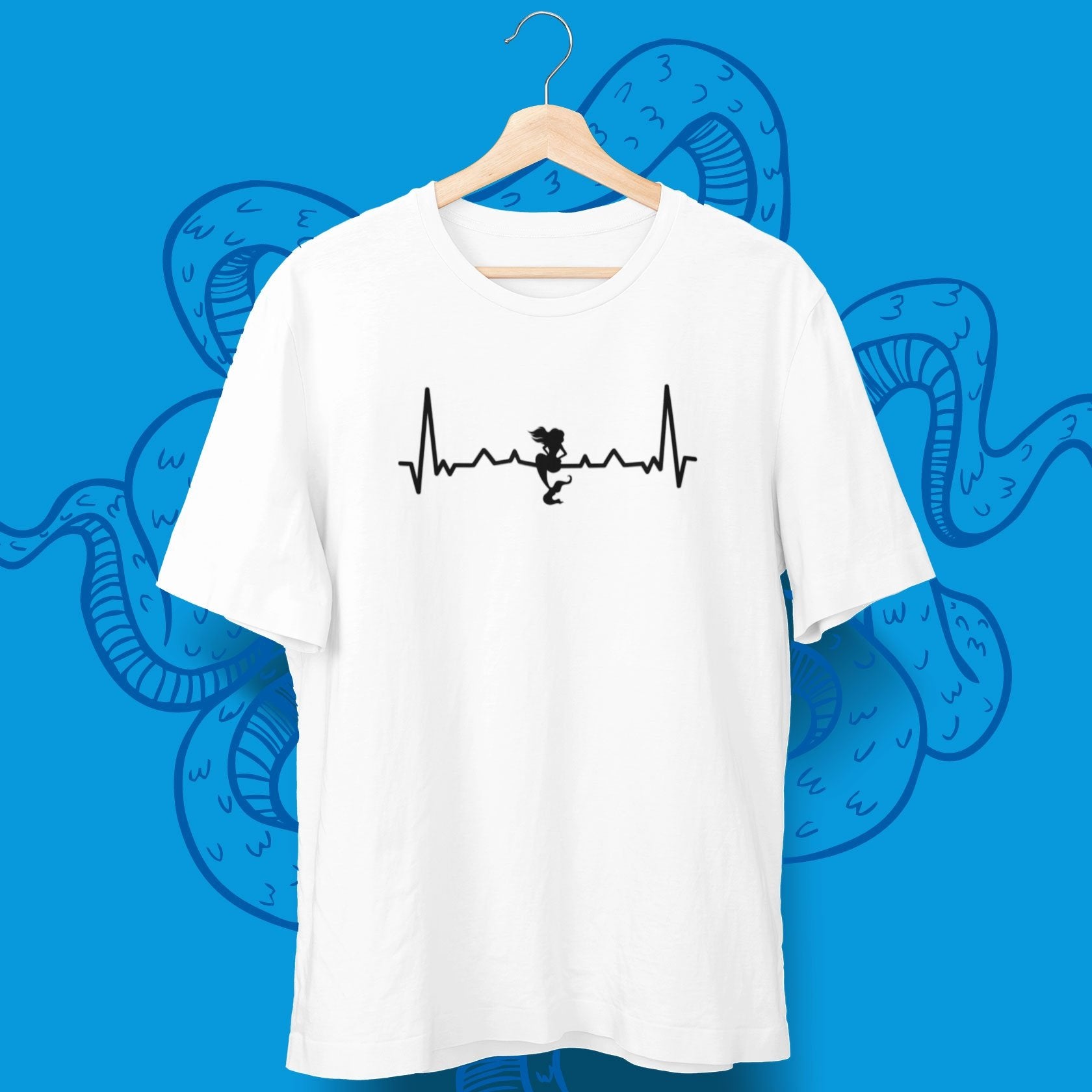 Meerjungfrau Herzschlag T-Shirt - aqua-wave.de