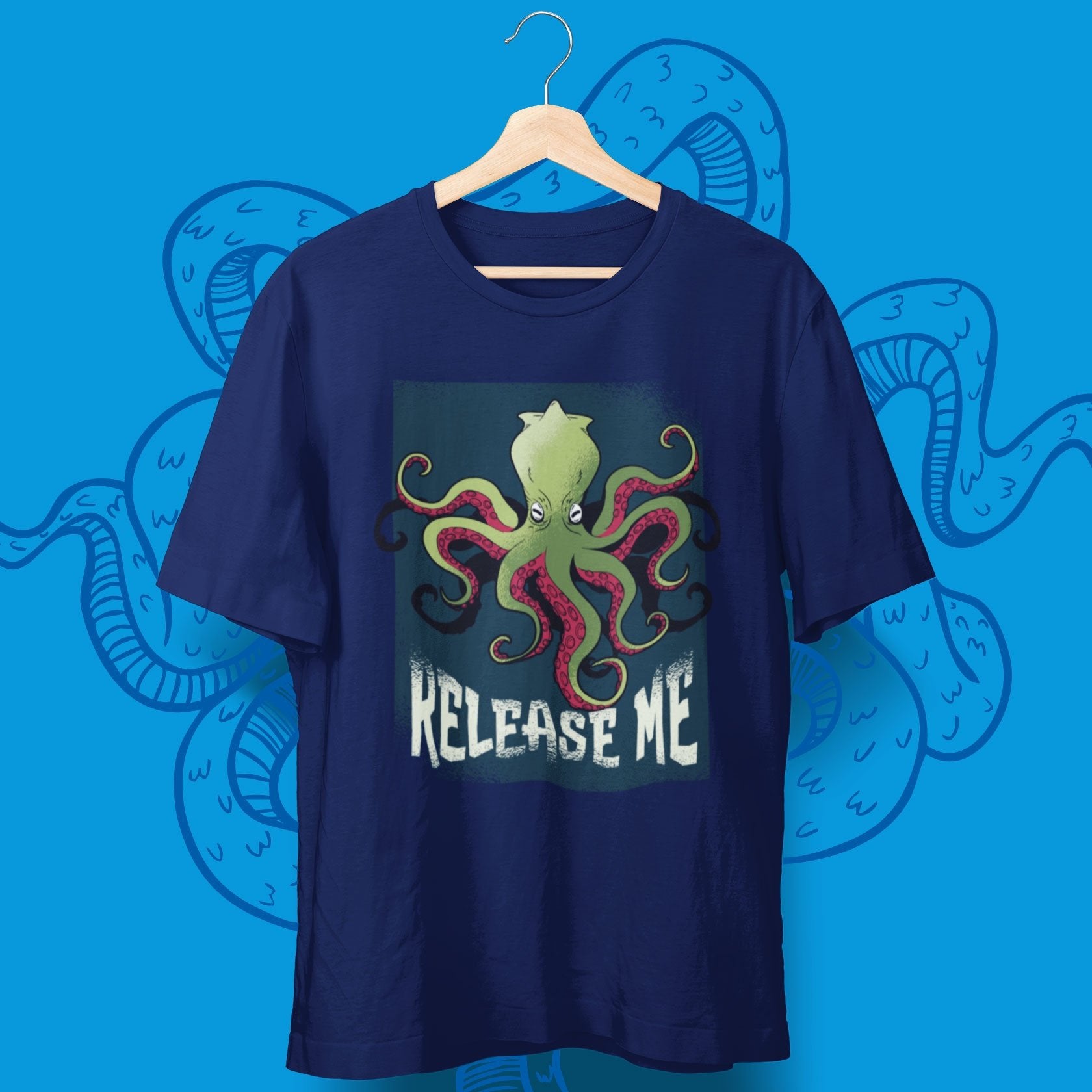 Release Me Kraken T-Shirt - aqua-wave.de