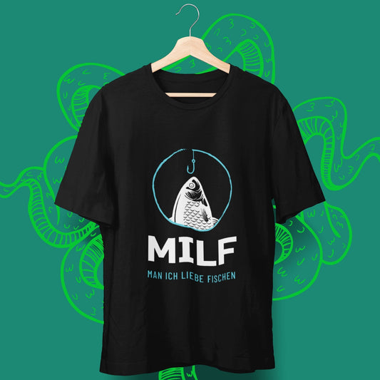 MILF - Man ich liebe fischen T-Shirt - aqua-wave.de