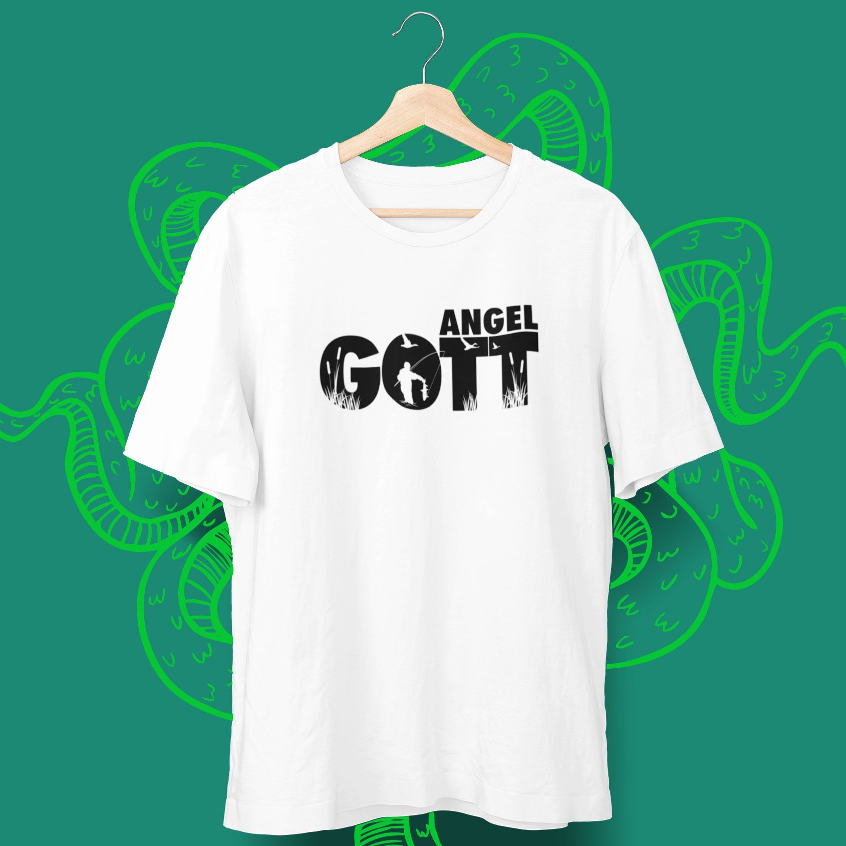 Angel Gott T-Shirt - aqua-wave.de
