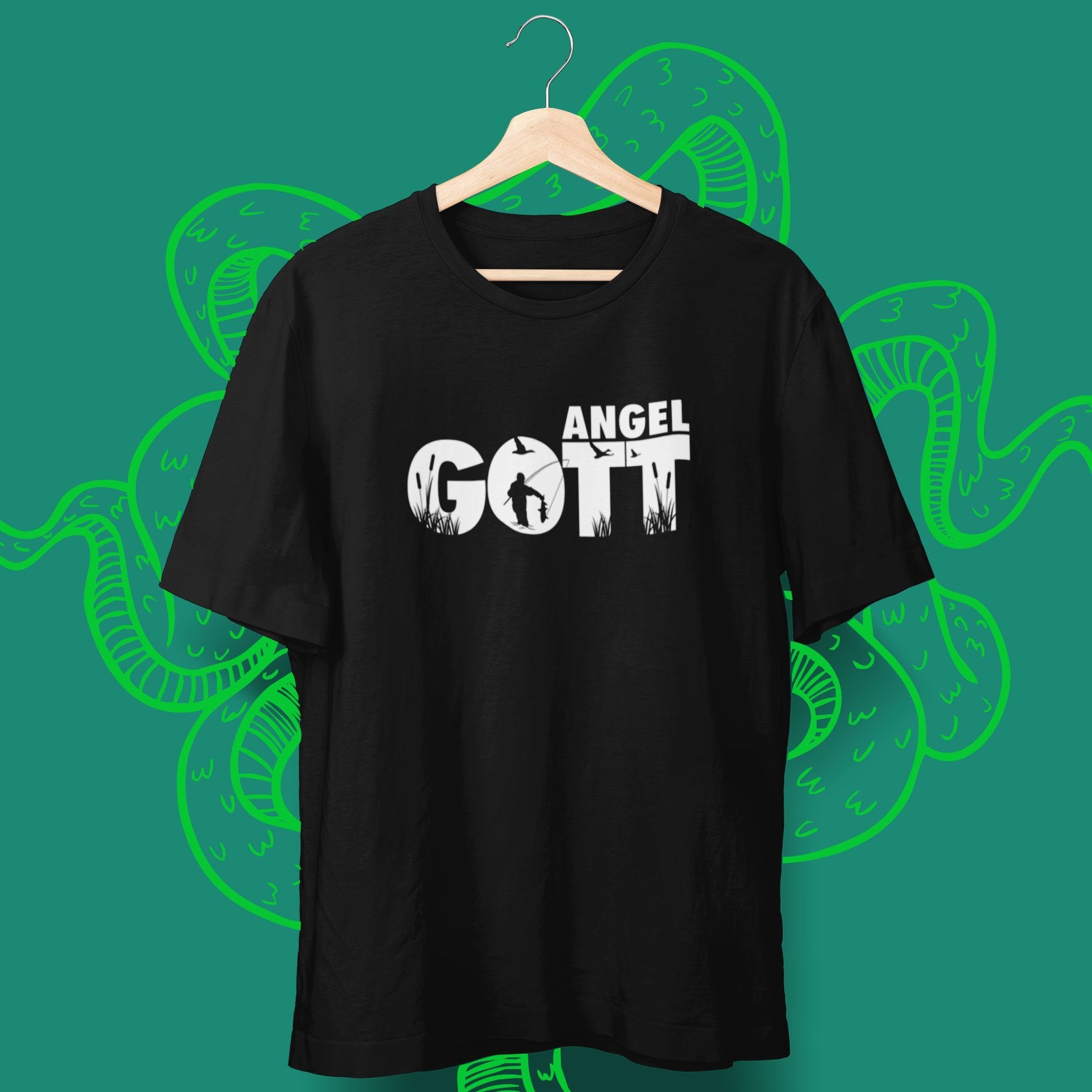 Angel Gott T-Shirt - aqua-wave.de