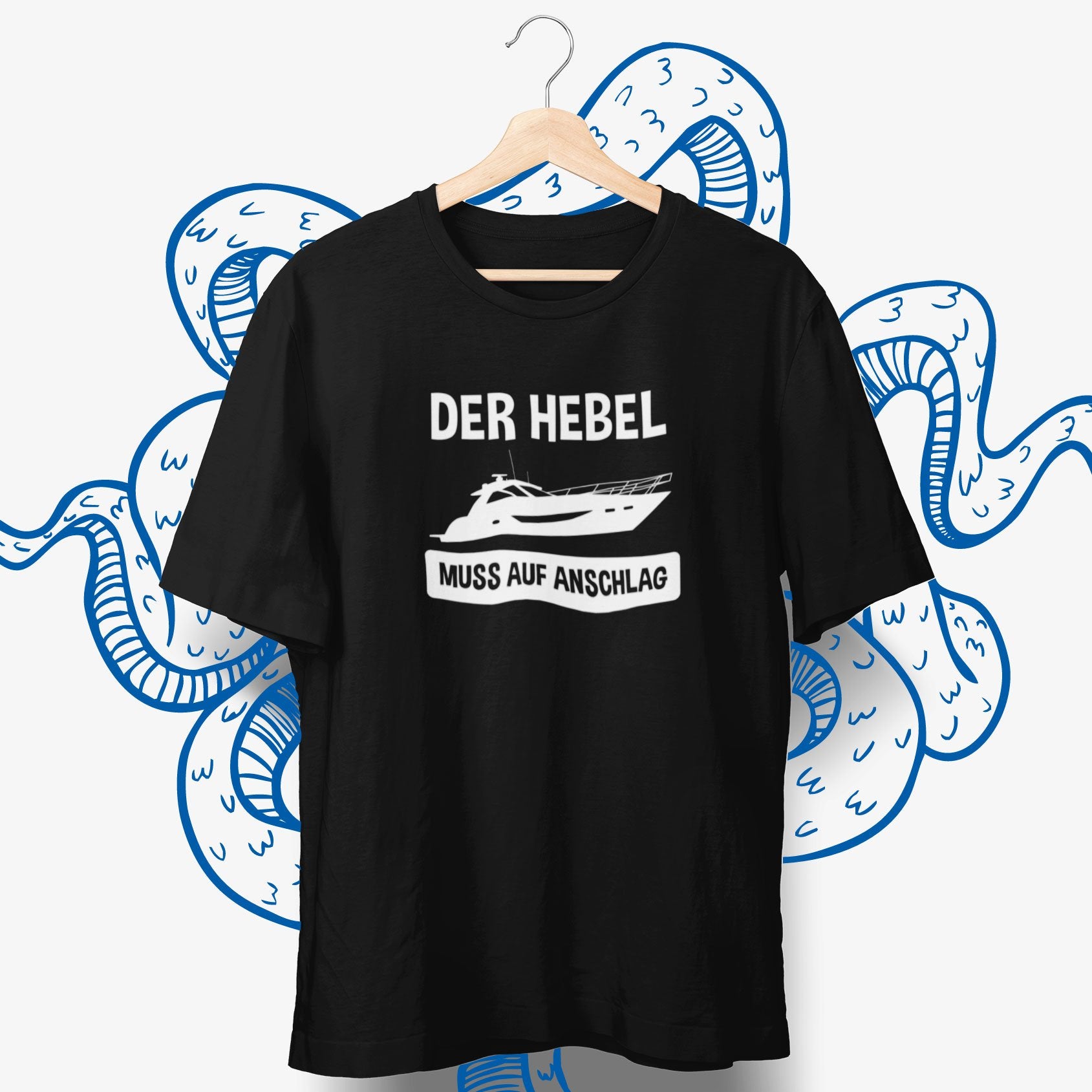 Der Hebel muss auf Anschlag Boots T-Shirt - aqua-wave.de