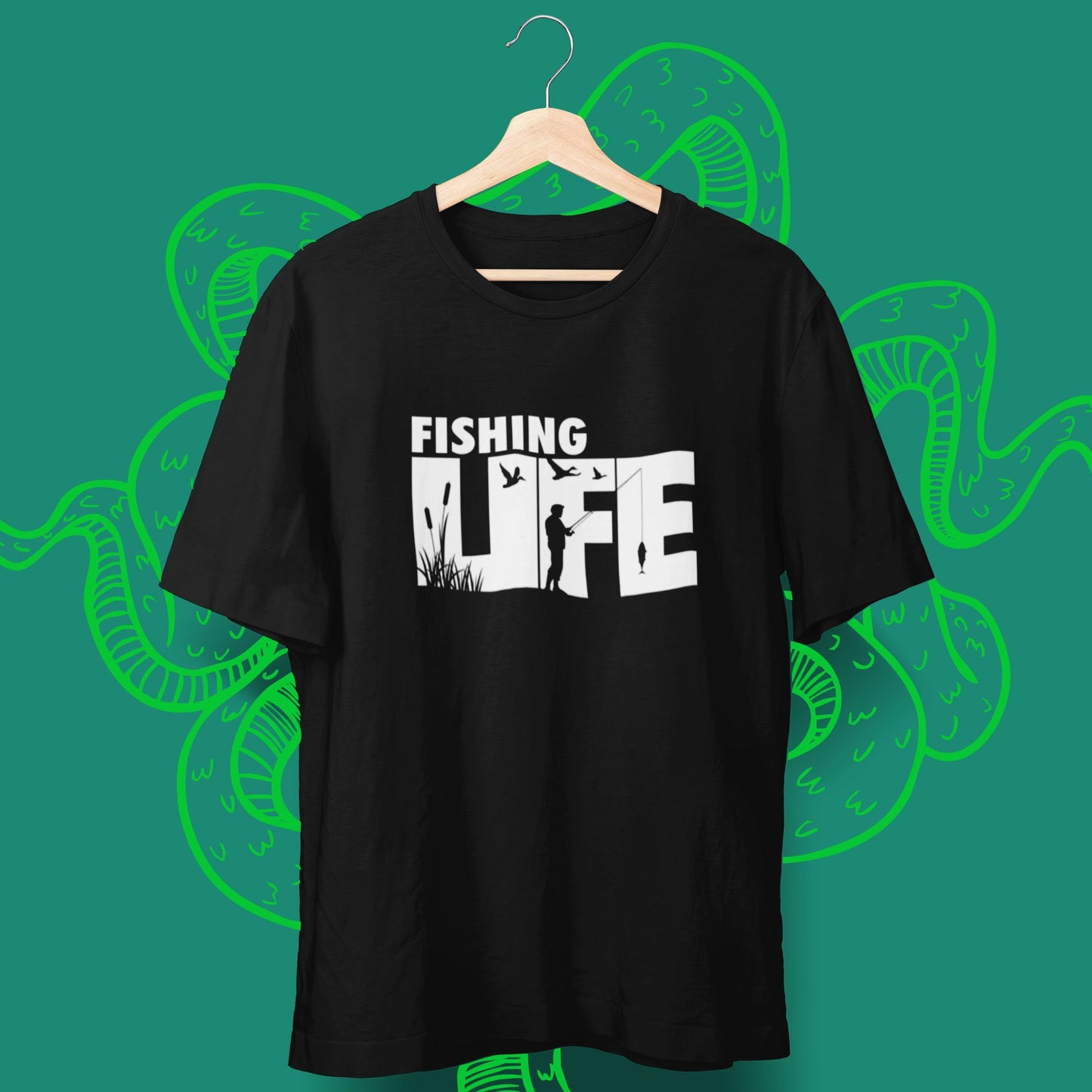 Fishing Life Angler T-Shirt - aqua-wave.de