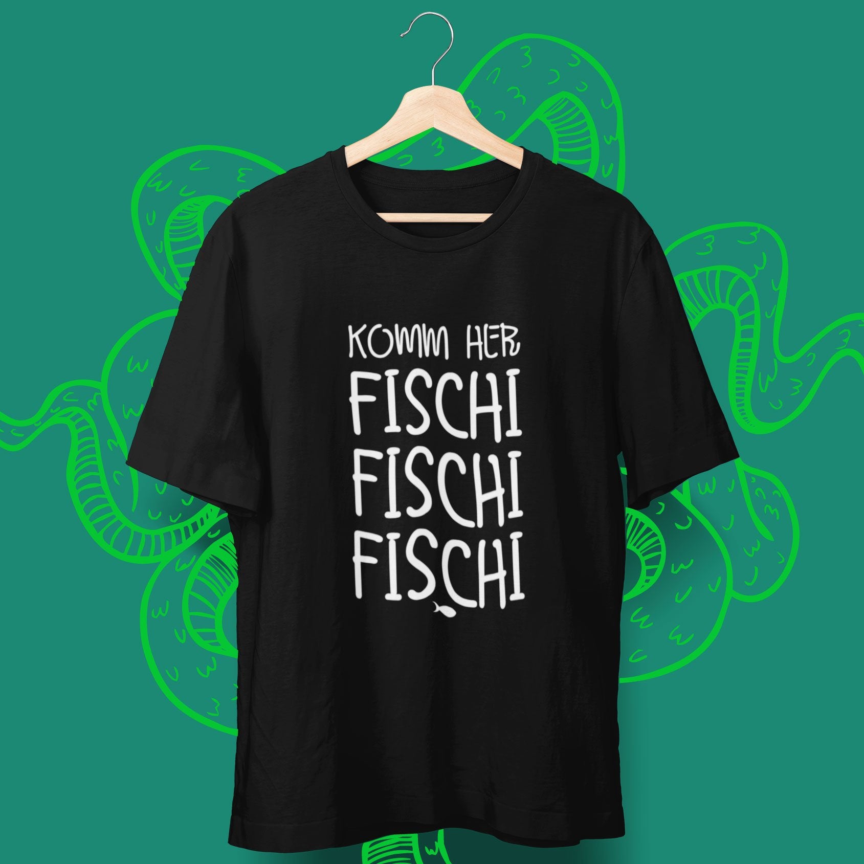 Komm her Fischi Fischi T-Shirt - aqua-wave.de