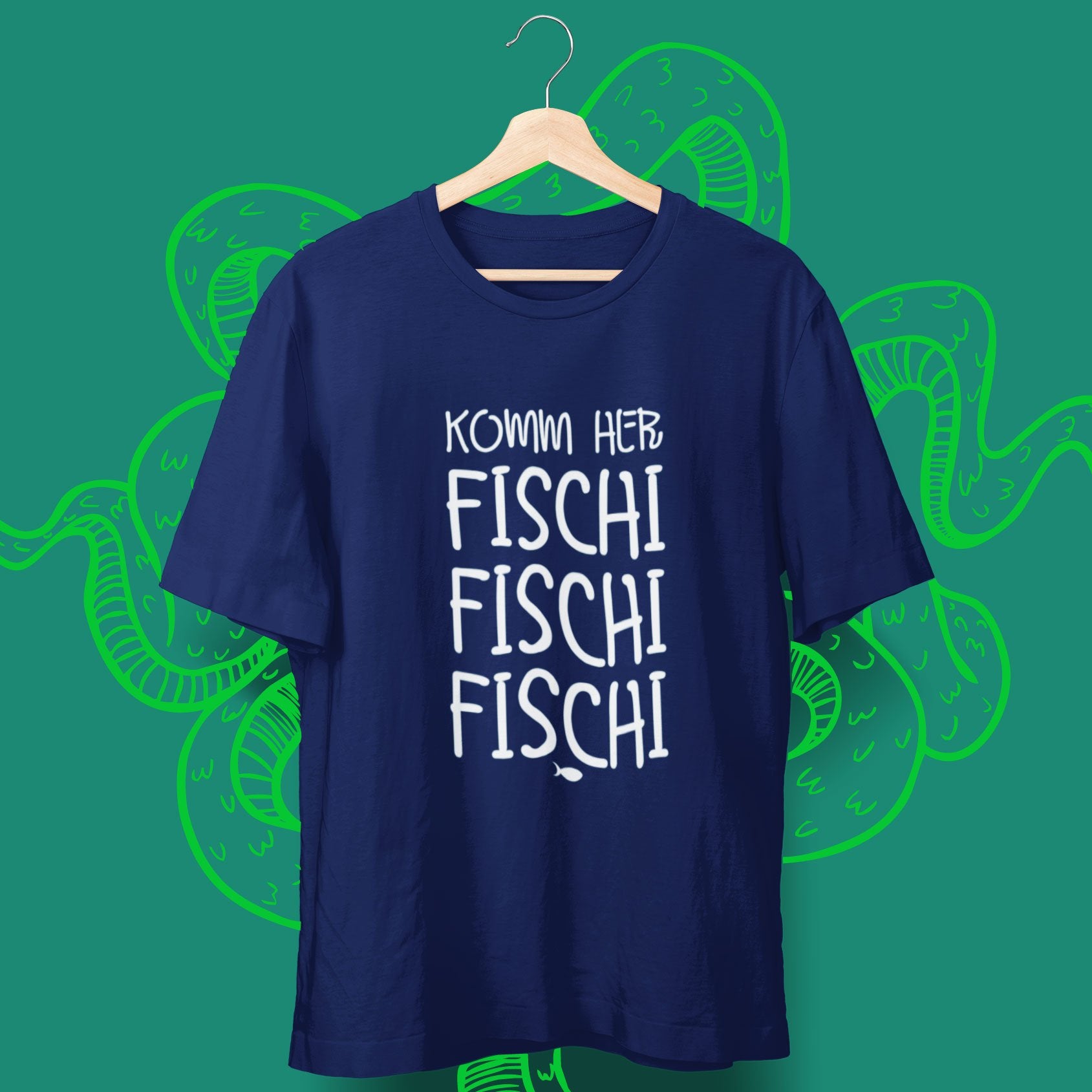 Komm her Fischi Fischi T-Shirt - aqua-wave.de
