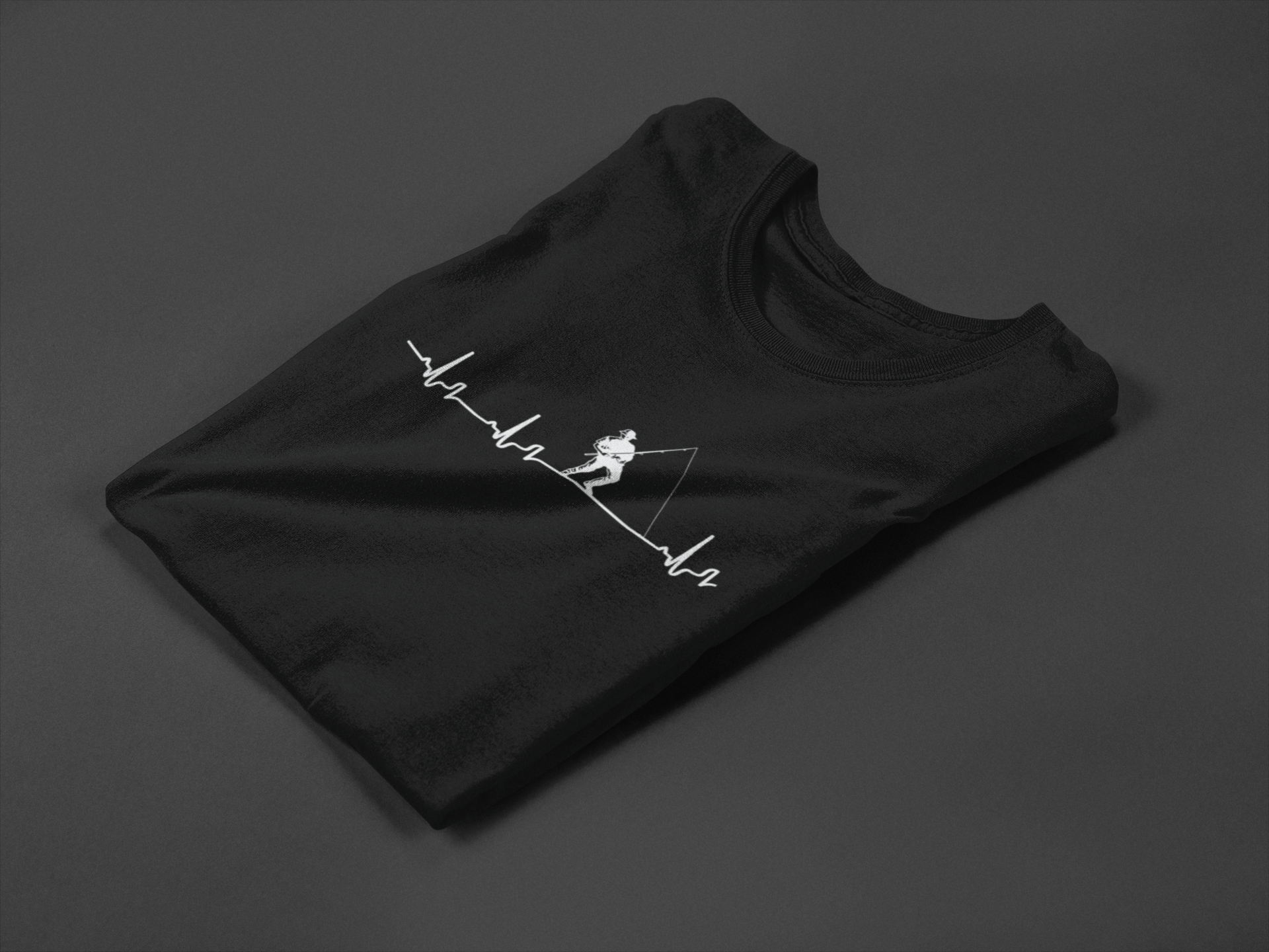 Herzschlag Angler T-Shirt - aqua-wave.de